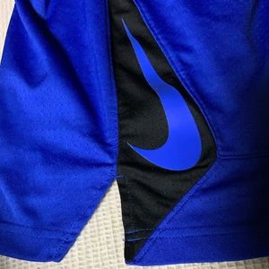 Nike blue workout shorts